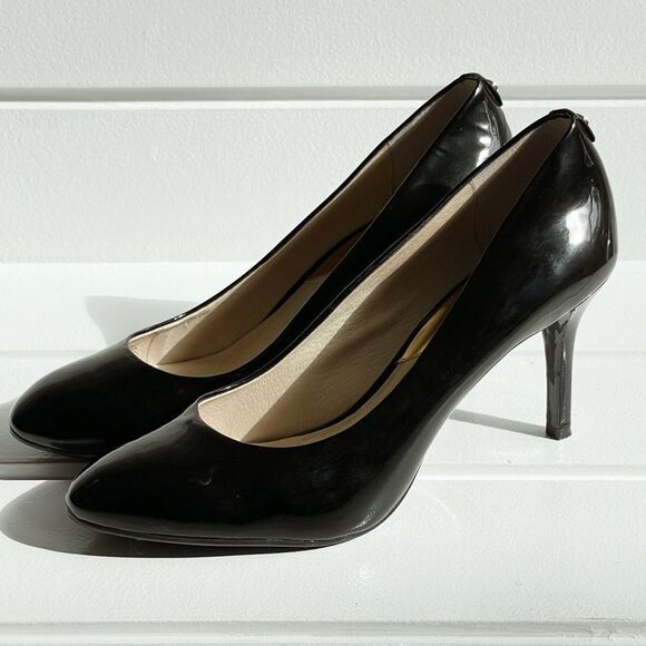 Michael Kors Women's Black Flex Patent Leather Pumps Size 11 NWOT - Picture 3 of 12